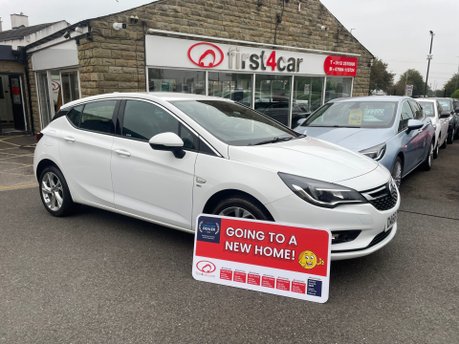 Stephen was a little camera shy collecting his new Astra.