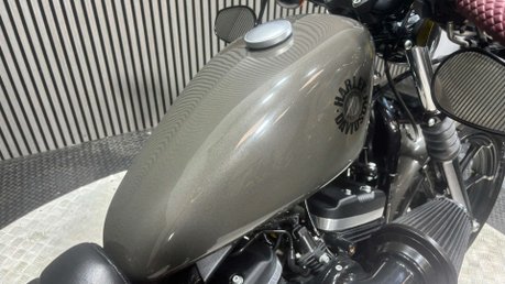 Harley-Davidson Sportster 883 XL883N IRON 2019 ONLY 5K STAGE 1 CUSTOM CRUISER BIKE 17
