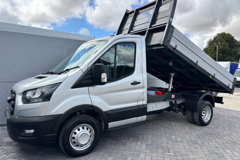 Ford Transit 350 Drw L2 130 ps Single Cab Tipper - Air Con / Sat Nav / Tow Axle 2