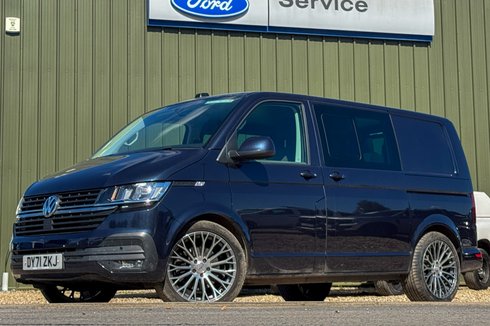 Volkswagen Transporter Crew Cab SWB L1H1 Highline T32 Air Con Alloys Sensors Tow Bar EURO 6