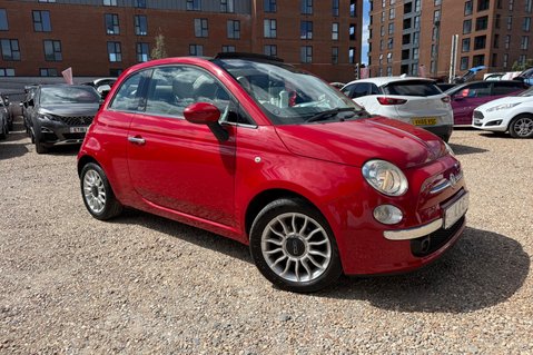 Fiat 500 LOUNGE.. CONVERTIBLE..LOOK ONLY £35:00 R/TAX…BLUETOOTH  2
