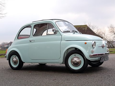 Fiat 500F Electric Conversion 3