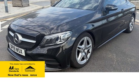Mercedes-Benz C Class 2.0 C 220 AMG Line Premium D Auto 2dr