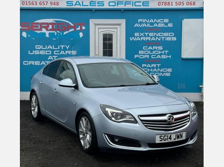 Vauxhall Insignia 2.0 CDTi ecoFLEX SRi Hatchback 5dr Diesel Manual Euro 5 (s/s) (140 ps)