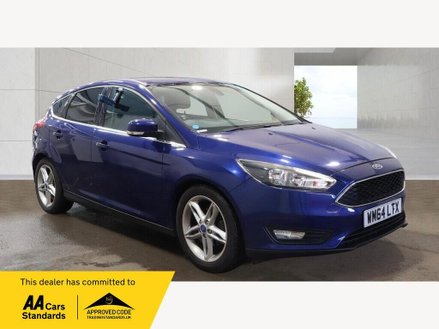 FORD FOCUS 1.0T ECOBOOST ZETEC EURO 6 S S 5DR YEAR 2014 64 MILEAGE...