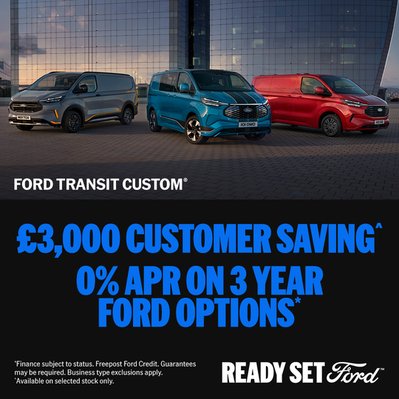 Ford Transit Custom Range