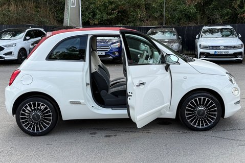 Fiat 500 LOUNGE DUALOGIC -£20 ROAD TAX - RARE AUTOMATIC CABRIOLET 24
