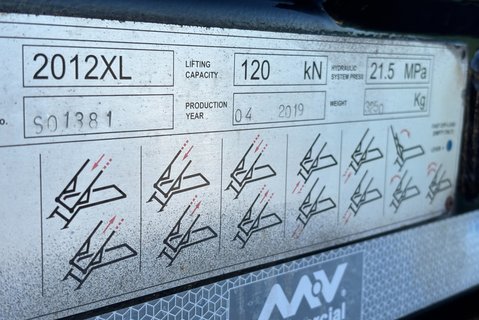 DAF LF LF 290 FA 18T Skip Loader - Hyva Gear - Easy Sheet 9