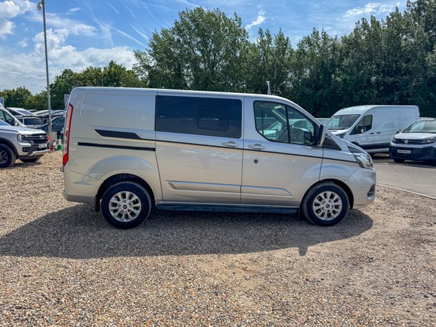 Ford Transit Custom AUTO Crew [SOLD MM] Cab SWB L1H1 320 Limited Air Con Sensors EURO 6 NO VAT 6