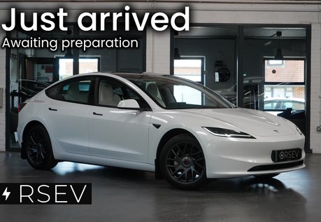 Tesla Model 3 LONG RANGE AWD Enhanced Autopilot with Auto Park & Summon White Interior 