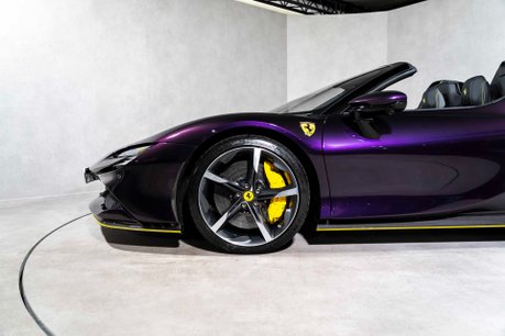 Ferrari SF90 Spider ATELIER EXAMPLE. VIOLA HONG KONG. CARBON INT & EXT. FRONT LIFT. 12