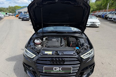 Audi A3 TFSI S LINE S-TRONIC - NEW MOT - ALL BLACK - £35 ROAD TAX  58