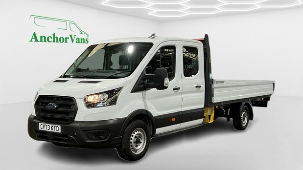 Ford Transit XXLWB L5 Dropside Crew Cab Leader 350 EURO 6 1