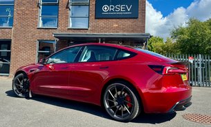 Tesla Model 3 PERFORMANCE AWD Ultra Red Metallic White Interior Impeccable Example! 2