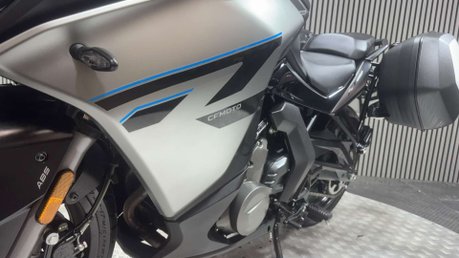 cf moto GT 2023 ONLY 507 MILES PANNIERS MOT JULY 2027 650CC A2 15
