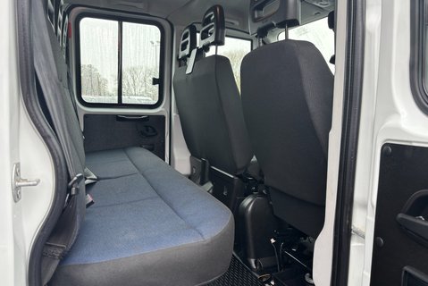 Iveco Daily 70C18D Crew Cab Dropside with Hiab X-Hiduo 062 Crane 21