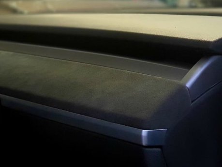 ALCANTARA DASHBOARD AND DOOR TRIMS FOR MODEL 3 AND MODEL Y 6