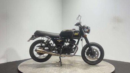 Mash Black SEVEN 125 2019 5K GOOD RUNNING CAFE RACER RETRO PROJECT BIKE 125CC 1