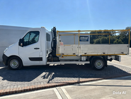 Vauxhall Movano L3H1 R3500 Dropside Truck with Hiab T-HIDUO 013 8