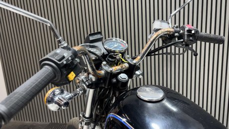 Suzuki GN 2002 31K CUSTOM CAFE RACER PROJECT BUILD 125CC 23