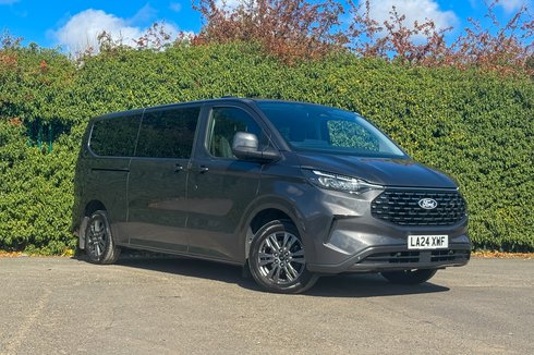Ford Tourneo Custom Titanium Luxe | 9 Seat | Auto | L2 LWB | Euro 6 | £32491 + VAT
