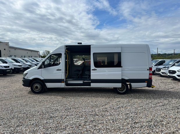 Mercedes-Benz Sprinter MWB L2H1 Low Roof Ex-Police Van-Rear Seats + Racking EURO 6 NO VAT 11