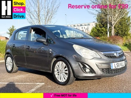 2011 CORSA 1.2 16V EXCITE HATCHBACK 5DR PETROL MANUAL EURO 5 A C 85... photo