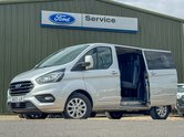 Ford Transit Custom Crew Cab AUTO SWB L1H1 Low Roof Limited 320 Air Con Alloys Sensors Cam EURO 1