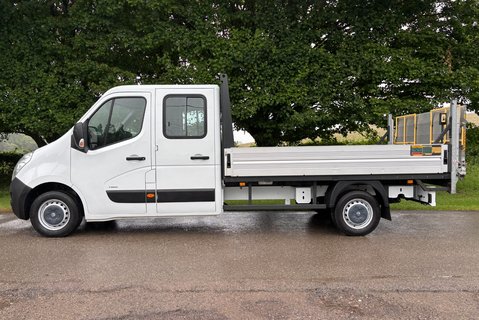 Vauxhall Movano F3500 L3 H1 125 ps Cdti Crew Cab Dropside with Tail Lift - Air Con 7