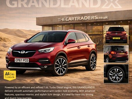 2018 GRANDLAND X 1.6 TURBO D BLUEINJECTION SPORT NAV SUV 5DR DIESEL AUTO EURO 6... photo