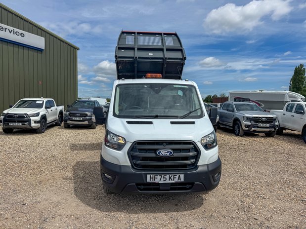 Ford Transit Tipper MWB L2 Leader 350 AIR CON Dual Rear Wheel Camera Tow Bar EURO 6 4