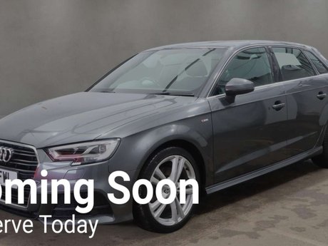 Audi A3 2.0 A3 Sportback S Line TFSI Semi-Auto 5dr 2