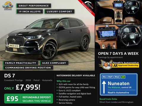 DS DS 7 PRESTIGE 1.6 PURETECH 180 AUTOMATIC 2