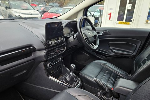 Ford Ecosport TITANIUM.. 5 SERVICES..LEATHER SEATS..REVERSING CAMERA..SAT NAV..BLUETOOTH 13