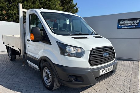 Ford Transit 350 Srw 130 ps Dropside Truck with Maxilift PH110 Crane