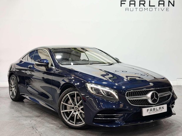 Mercedes-Benz S Class 4.0 S560 V8 BiTurbo AMG Line (Premium) Coupe 2dr Petrol G-Tronic Euro 6 (s/ 