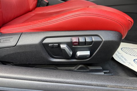 BMW 4 Series 435D XDRIVE M SPORT -ADAPTIVE SUSPENSION -CORAL RED LEATHER  25