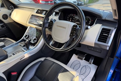 Land Rover Range Rover Sport AUTOBIOGRAPHY DYNAMIC - SVO PREMIUM PALLETTE BLUE -SLIDING PAN ROOF 38