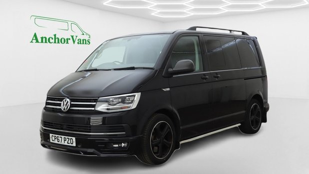 Volkswagen Transporter Crew Cab AUTO SWB L1H1 T32 Sportline Air Con Alloys Sensors EURO 6 NO VAT 1