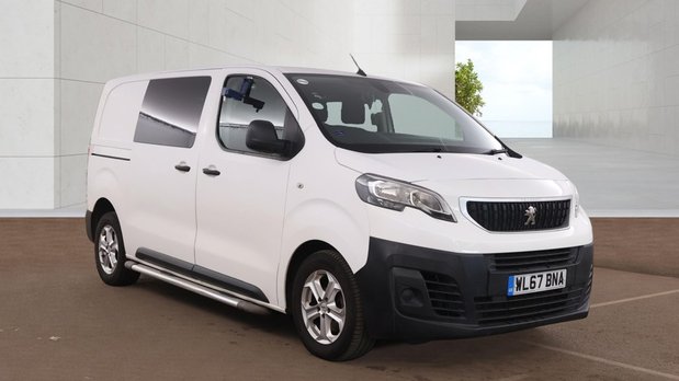Peugeot Expert Crew Cab MWB L2H1 Low Roof Professional 3100 Air Con Alloys Sensors EURO 6 2