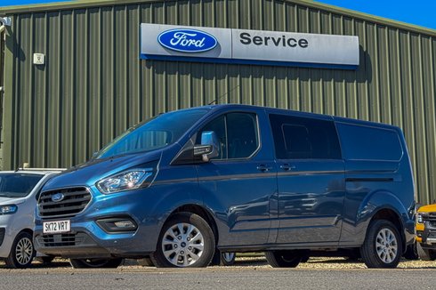 2022 Ford Transit CustomAUTO Crew Cab LWB L2H1 320 Limited Air Con Sensors EURO 6 NO VAT — thumbnail 47 of 51