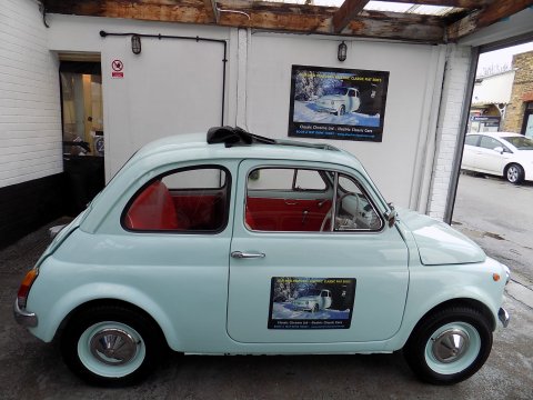 Fiat 500F Electric Conversion 3