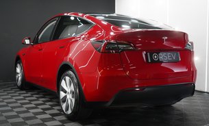 Tesla Model Y RWD Comfort Suspension White Interior Multi Coat Red One Owner Pristine 3