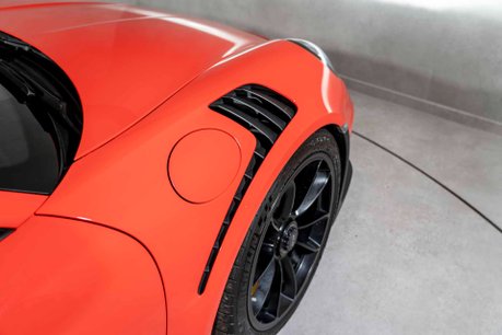 Porsche 911 GT3 RS PDK. FULL PSH. SPORTS CHRONO PACKAGE. PCCBS. LAVA ORANGE PAINTWORK. 63