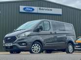 Ford Transit Custom Crew Cab AUTO SWB L1H1 Low Roof Limited 300 Air Con Alloys EURO 6 2