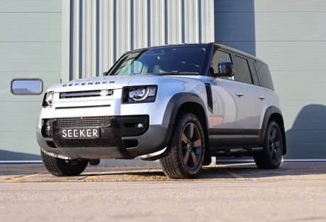 Land Rover Defender 110 HARD TOP SE MHEV with upgraded wheels £9500 REAR SEAT CONVERSION FITTED