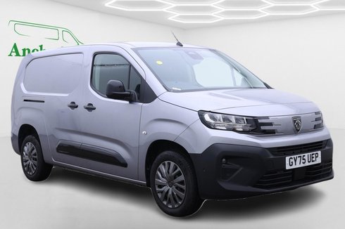 Peugeot Partner AUTO LWB L2H1 Low Roof Asphalt Air Con Sensors Cam EURO 6