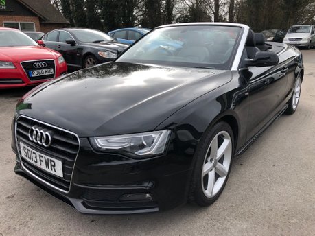 Audi A5 2.0 TDI S LINE S/S convertible just 66,000m 1 owner, good history £165 tax 16