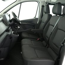 renault trafic crew van interior - driver seat