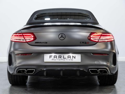 Mercedes-Benz C Class 4.0 C63 V8 BiTurbo AMG S (Premium) Cabriolet 2dr Petrol SpdS MCT Euro 6 (s/ 37